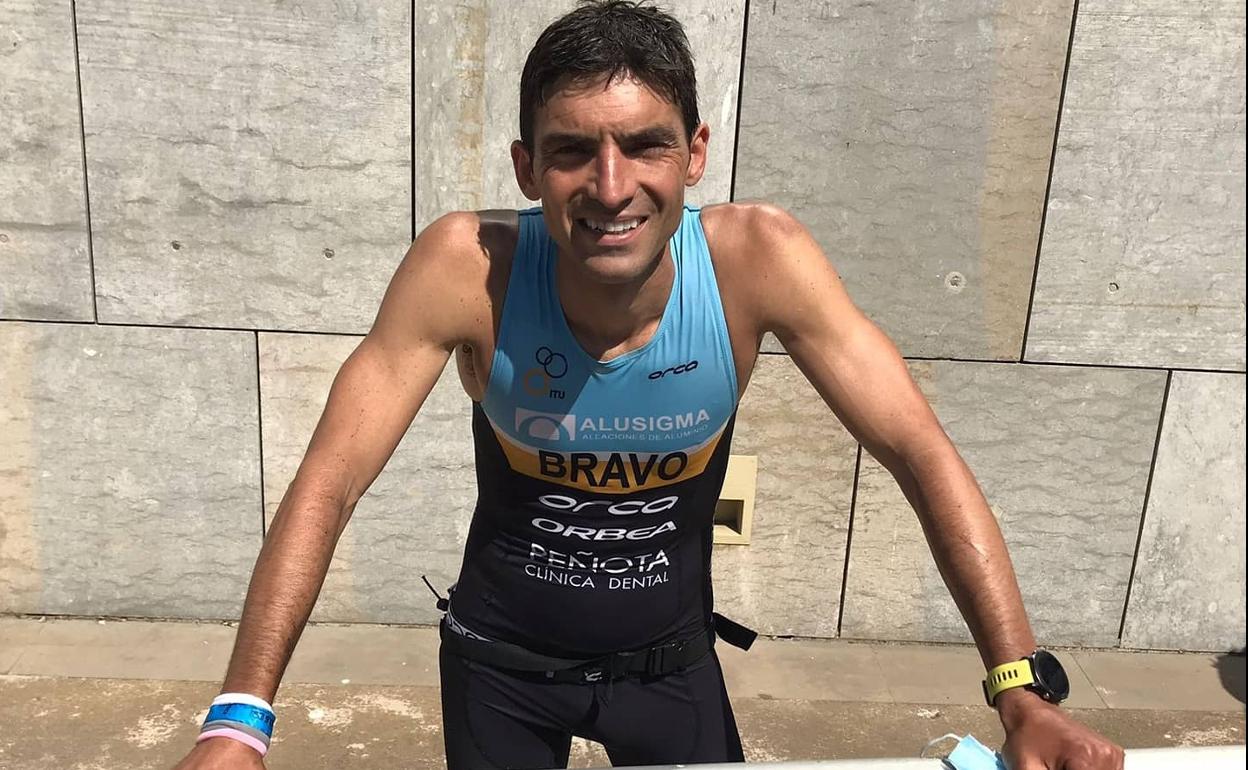 Alberto Bravo, 12º en el Nacional de Triatlón de Larga Distancia y